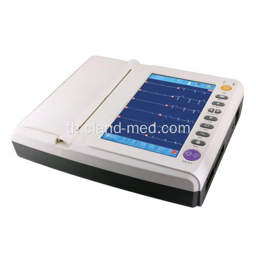 CE เครื่องอัจฉริยะ 12 ช่อง ECG Electrocardiograph